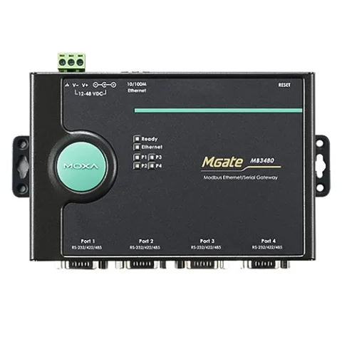 Bộ chuyển đổi Moxa MB3480 4xRS232/422/485 sang Ethernet