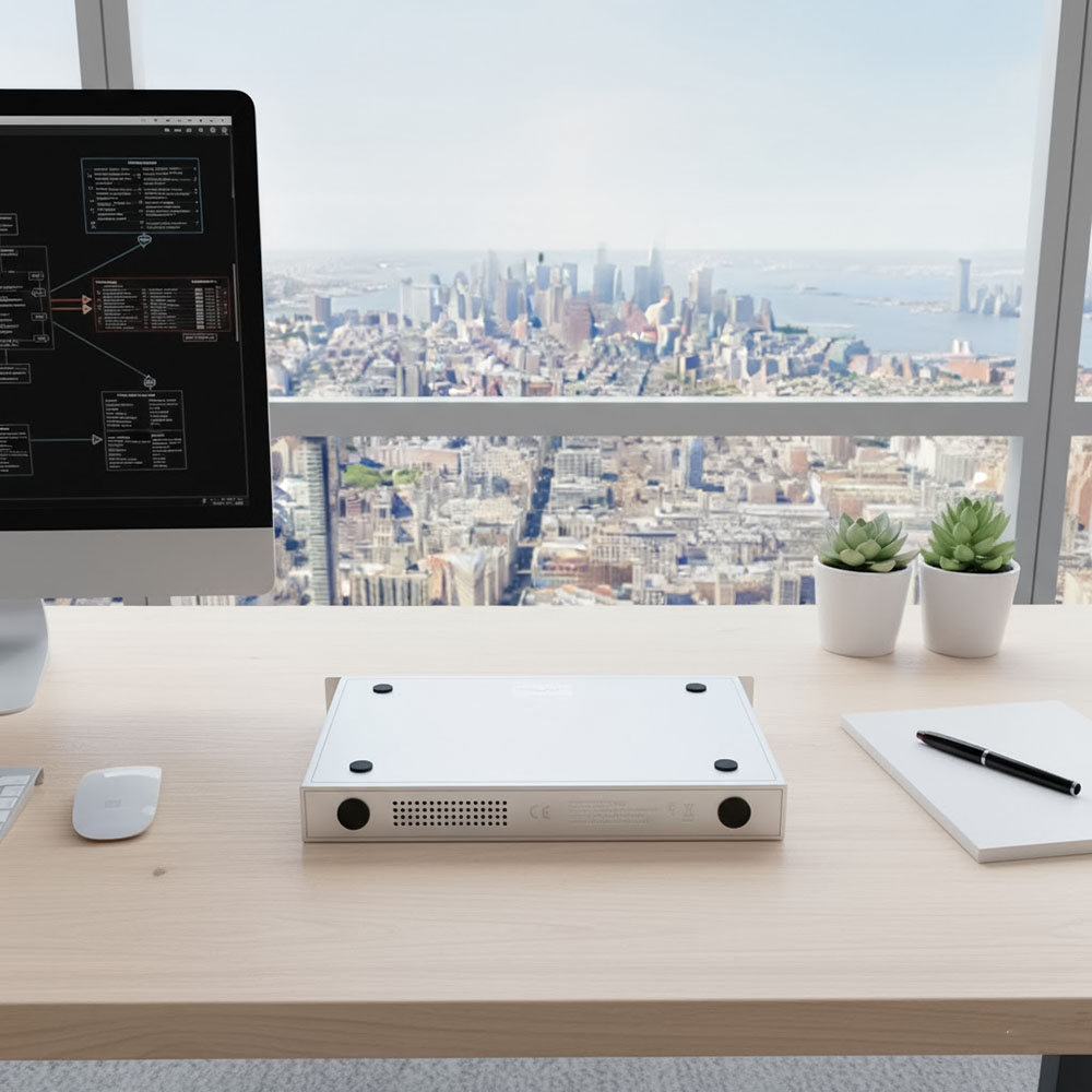 Mặt dưới của Tường lửa Cisco Meraki MX85 (MX85-HW)