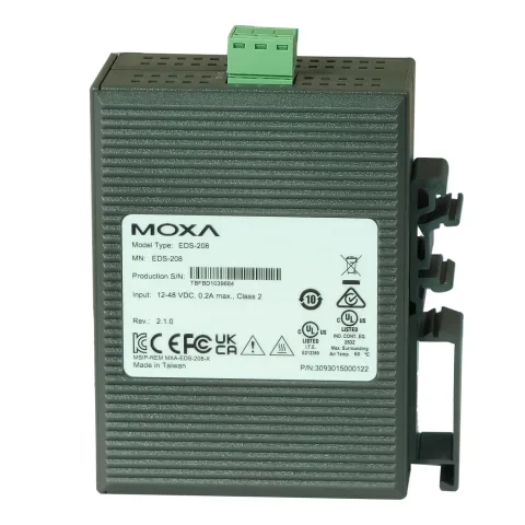 Switch công nghiệp 8 cổng Ethernet Moxa EDS-208