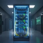 Tường lửa Cisco FPR3120 được lắp đặt trong tủ rack