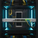 Tường lửa Cisco Meraki MX250 đã được lắp đặt trong tủ rack