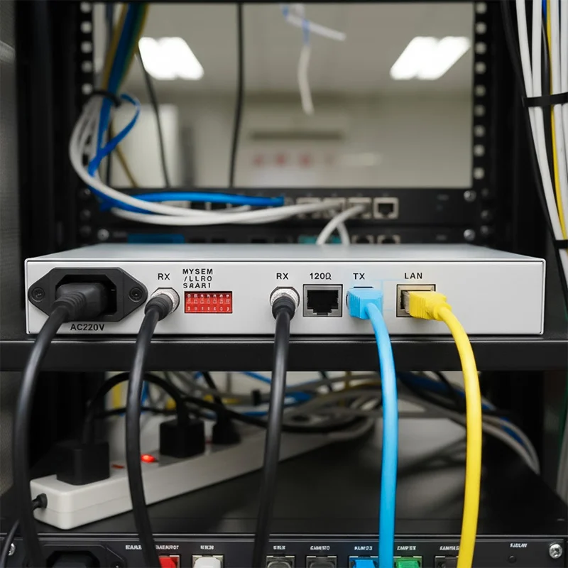 Bộ chuyển đổi E1 sang Ethernet 4 Cổng 3Onedata MODEL7210