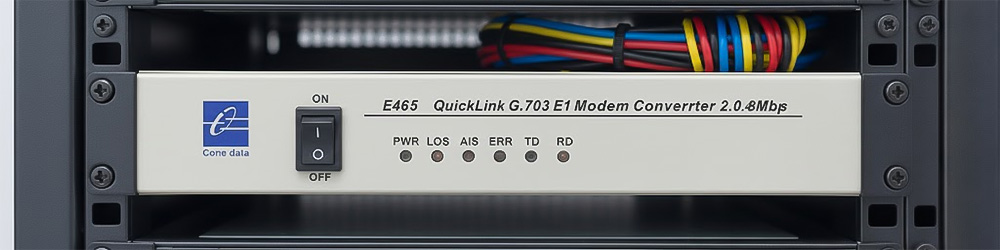 E485 Bộ chuyển đổi tín hiệu RS-485_422 sang E1 được lắp đặt trong ứng dụng thực tế...
