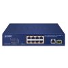 FGSD-1011HP - Bộ chuyển mạch Switch để bàn 8-Port 10_100TX 802.3at PoE + 1-Port 10_100_1000T + 1-Port 100_1000X SFP_2