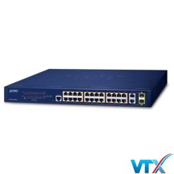 FGSW-2624HPS - Switch được quản lý 24-Port 10_100TX 802.3at PoE + 2-Port Gigabit TP_SFP