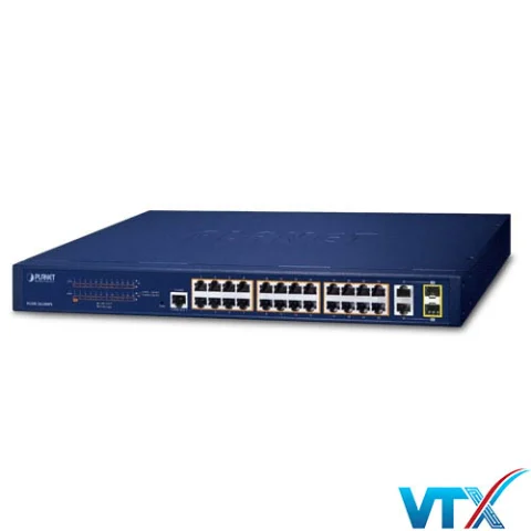Switch Planet FGSW-2624HPS 24 cổng 10/100TX 802.3at
