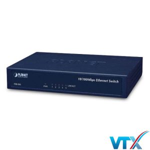 FSD-503 – Bộ chuyển mạch Switch Ethernet nhanh 5 cổng 10/100Mbps