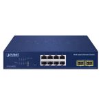GS-2210-8T2S - Switch Smart Ethernet 8-Port 10_100_1000T + 2-Port 1000X SFP