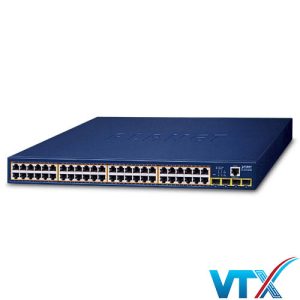 Switch Planet GS-4210-48P4S 48 cổng PoE có quản lý