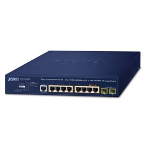 Switch quản lý PLANET GS-4210-8HP2S 2x1G 802.3bt PoE
