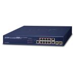GS-4210-8P2T2S Switch quản lý 10 x 1G + 2x 1G mini-GBIC SFP