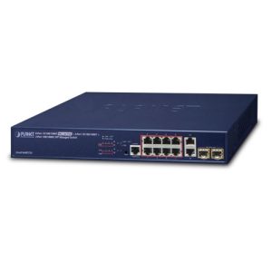 GS-4210-8P2T2S Switch quản lý 10 x 1G + 2x 1G mini-GBIC / SFP