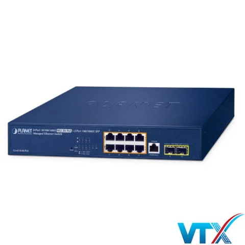 Switch Planet GS-4210-8UP2S 8 cổng 10/100/1000T + 2 cổng SFP