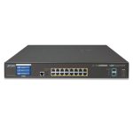 GS-5220-16P2XVGS-5220-16P2XVR Switch L2+ 16x1G 802.3at PoE + 2x10G SFP+ (4)