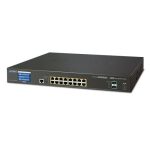 GS-5220-16UP2XV GS-5220-16UP2XVR Switch L3 16x1G 802.3bt PoE + 2x10G SFP+ Conveter (1)