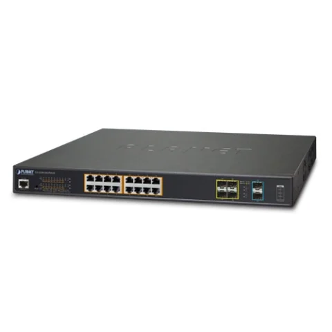 Switch Planet GS-5220-16UP4S2X / GS-5220-16UP4S2XR 16 cổng PoE