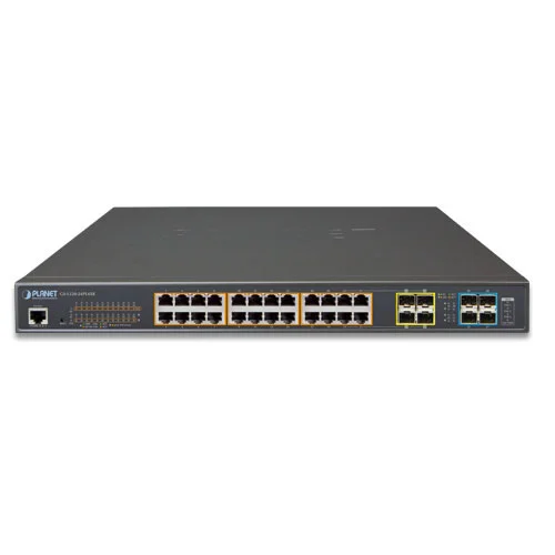 GS-5220-24PL4XGS-5220-24PL4XR Switch L2+ 24x1G 802.3at PoE + 4x10G SFP+ (4)