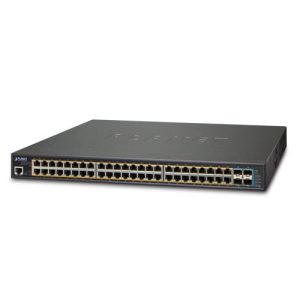 Switch Planet GS-5220-48P(L)4X(R) 48x1G PoE + 4x10G SFP