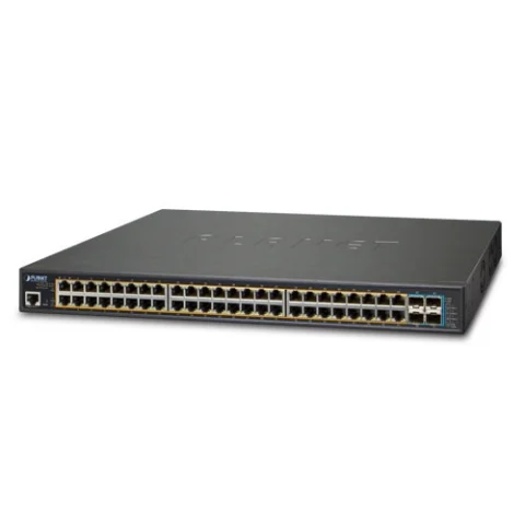 Switch Planet GS-5220-48P(L)4X(R) 48x1G PoE + 4x10G SFP