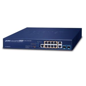 GS-5220-8UP2T2X Switch L3 8x1G 802.3bt PoE + 2x1G+ 2x10G SFP+