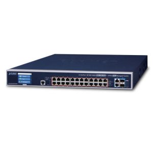 Switch Planet GS-6320-24UP2T2XV  Layer 3 24 cổng PoE