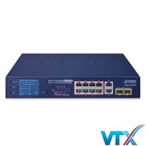 Switch chia mạng POE Planet GSD-1222VHP