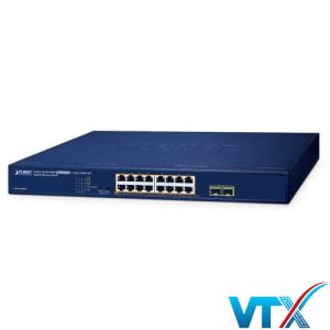 Switch Planet GSW-1820HP 16×10/100/1000T+ 2x1000X SFP