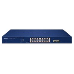 GSW-1820HP - Switch Ethernet 16-Port 101001000T 802.3at PoE + 2-Port 1000X SFP_2
