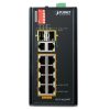 IFGS-1022HPT Switch công nghiệp 8 cổng 10100TX 802.3at PoE + 2x1G SFPmini-GBIC (2)
