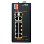 IFGS-1022HPT Switch công nghiệp 8 cổng 10100TX 802.3at PoE + 2x1G SFPmini-GBIC (2)