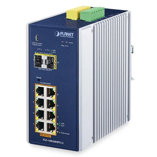 IGS-10020HPT Switch công nghiệp 8x1GPoE + 2x1G2.5G SFP (1)