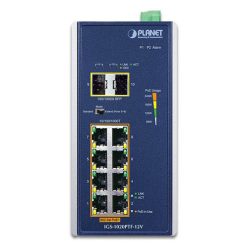 IGS-1020PTF-12V - Switch công nghiệp 8-Port 10_100_1000T 802.3at PoE + 2-Port 100_1000X SFP_2