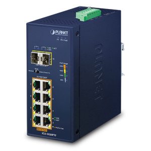 Switch Planet IGS-1020PTF  8 cổng 10/100/1000T 802.3at + 2 SFP