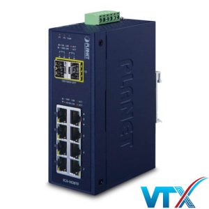 IGS-1020TF – Switch 8-Port 100/1000T + 2 1000X SFP