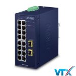 IGS-1820TF - Switch 16-Port 10_100_1000T + 2-Port 1000X SFP