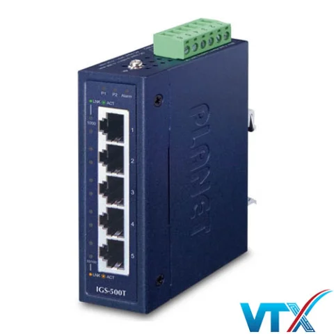 IGS-500T - Switch công nghiệp 5-Port 10/100/1000T