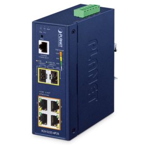 IGS-5225-4P2S Switch công nghiệp L2+ 4x1G/PoE + 2x1G/2.5G SFP