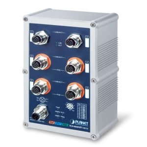Switch Planet IGS-604HPT-M12 IP67 4x1G 802.3at PoE + 2x1G