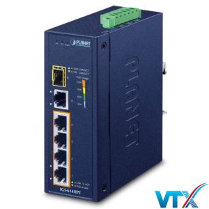 Switch công nghiệp Planet IGS-614HPT 4 cổng PoE