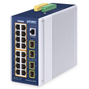 IGS-6325-16P4S Switch công nghiệp L3 16x1G/PoE + 4x1G/2.5G SFP