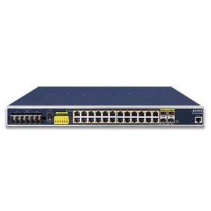 IGS-6325-24P4S Switch công nghiệp L3 24x1G/PoE + 4x SFP