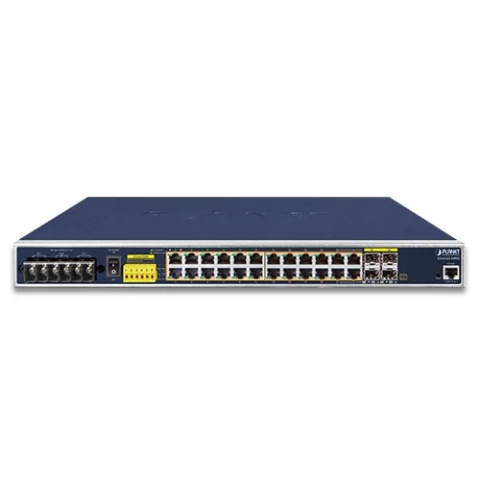 IGS-6325-24P4S Switch công nghiệp L3 24x1G/PoE + 4x SFP