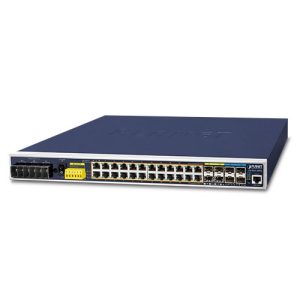 IGS-6325-24P4X Switch công nghiệp L3 24x1G/PoE + 4x10G SFP+