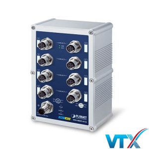 ISW-800T-M12 – Switch công nghiệp 8-Port 10/100Mbps M12, IP67