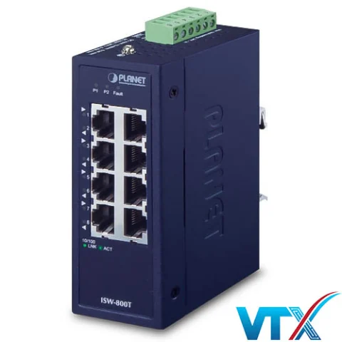 ISW-800T - Switch công nghiệp 8-Port 10/100TX