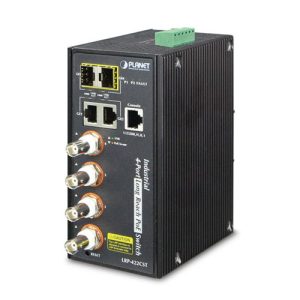 Switch Planet LRP-422CST 4xCoax + 2x1G+ 2xSFP PoE