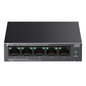 LS105LP Switch TP-LINK Để Bàn 5 Cổng 10/100Mbps với 4 Cổng PoE