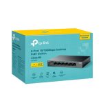 LS106LP Switch TP-LINK Để Bàn 6 Cổng 10100Mbps với 4 Cổng PoE (6)