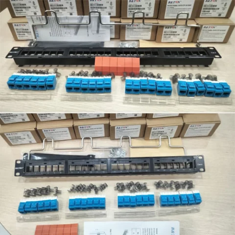 Patch Panel 24 port Cat6 BTON Mã: 70406446
