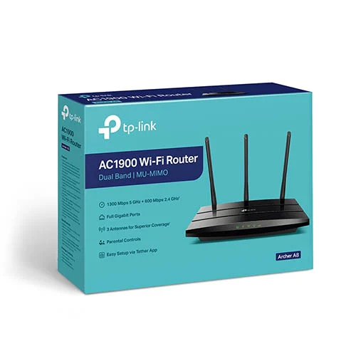 Router Wi-Fi MU-MIMO AC1900 Archer A8_5